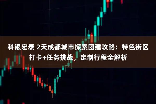 科银宏泰 2天成都城市探索团建攻略：特色街区打卡+任务挑战，定制行程全解析